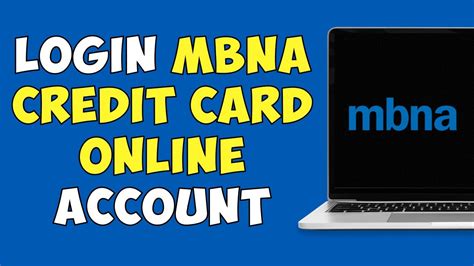 mbna credit cards my account